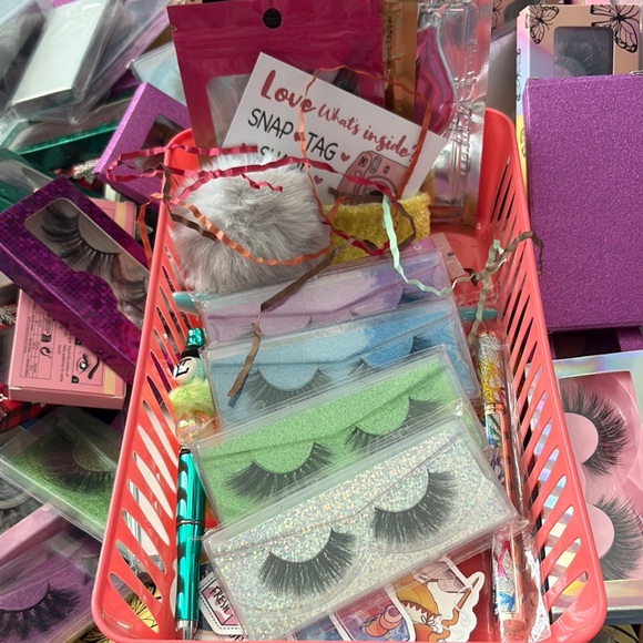Other - Eyelash Bundle 4 Sets of Lashes & Goodies